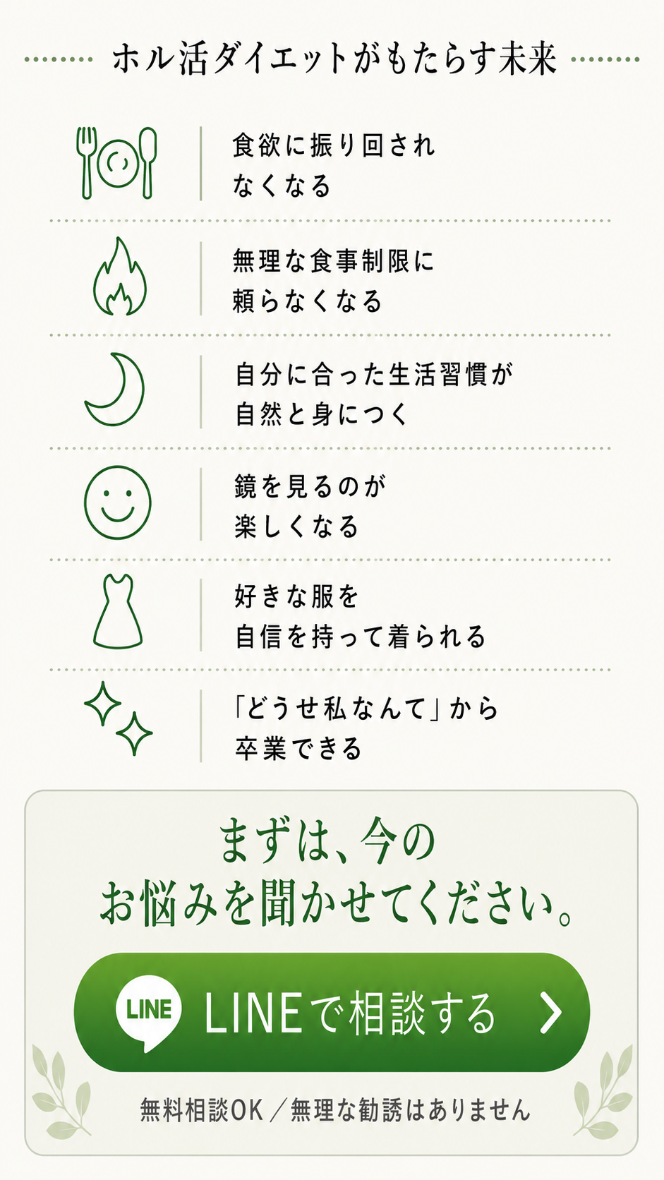 ホル活ダイエットで目指す未来